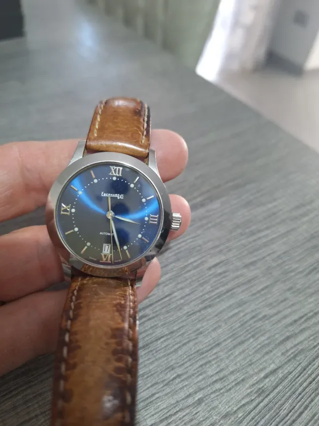 Eberhard Aiglon Orologio Uomo Blu