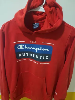 Sudadera Champion Niño XL  13,14Roja