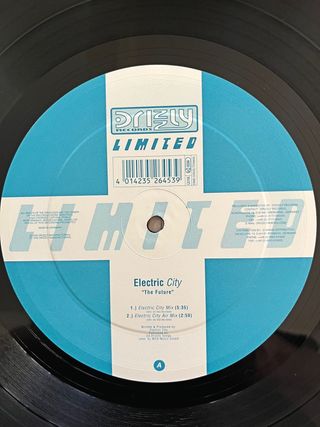 Electric City "The Future" vinile techno trance 90