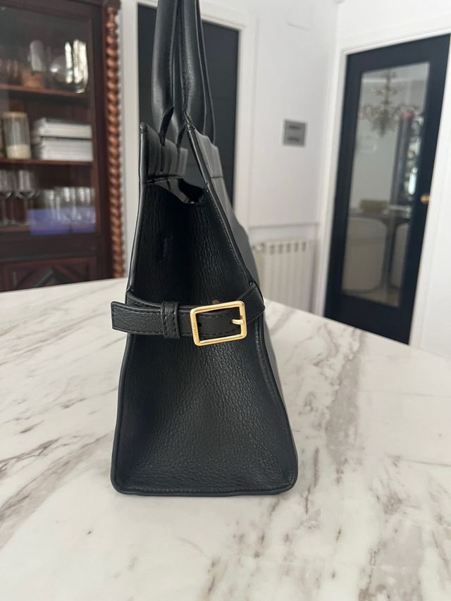 Bolso tote de piel pequeño