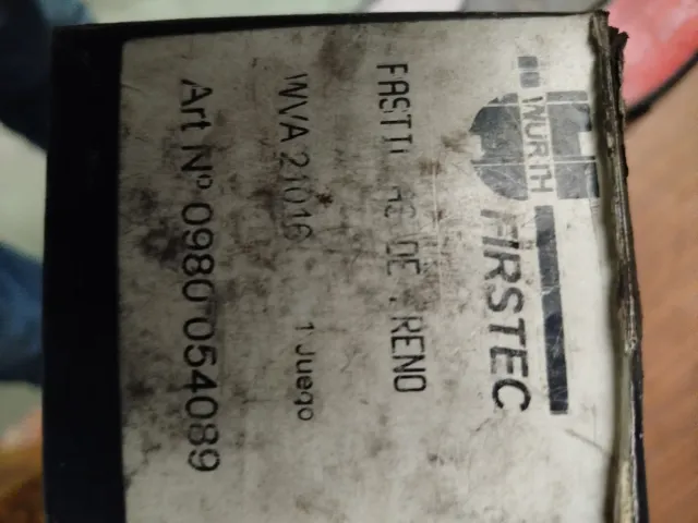 Pastillas Freno Renault R1 Firstec Wurth