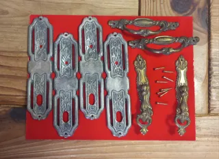 Tiradores y pomos vintage para muebles