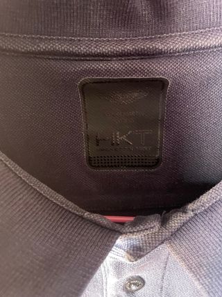 Polo Hackett Aston Martin Hombre Azul Marino