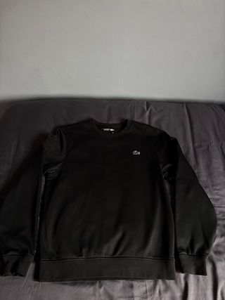 Sudadera Básica Lacoste Negra