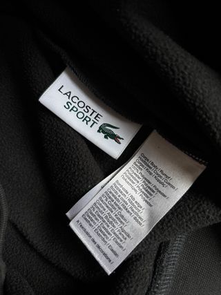 Sudadera Básica Lacoste Negra