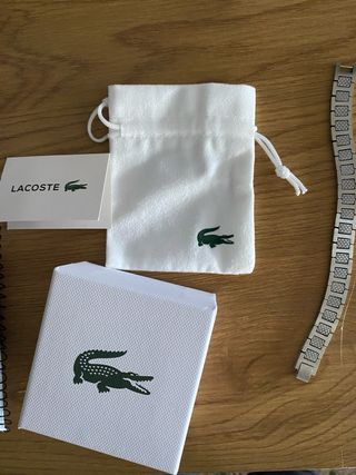 Pulsera Lacoste Plata-Acero