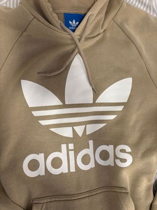 Sudadera Adidas Beige