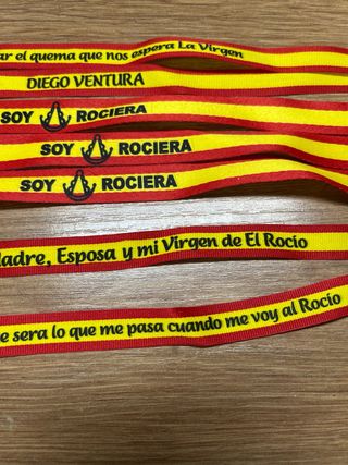 Pulseras Bandera España Rociera