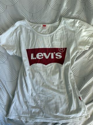 Camiseta Levi's Blanca Logo