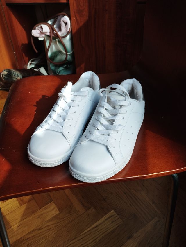 Tenis Kappa Mujer Blancos