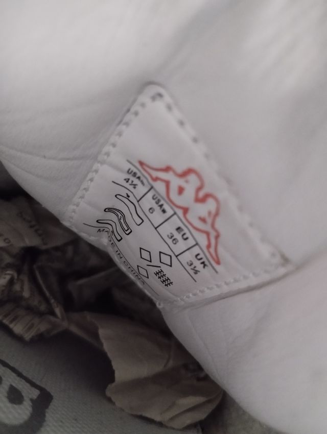 Tenis Kappa Mujer Blancos