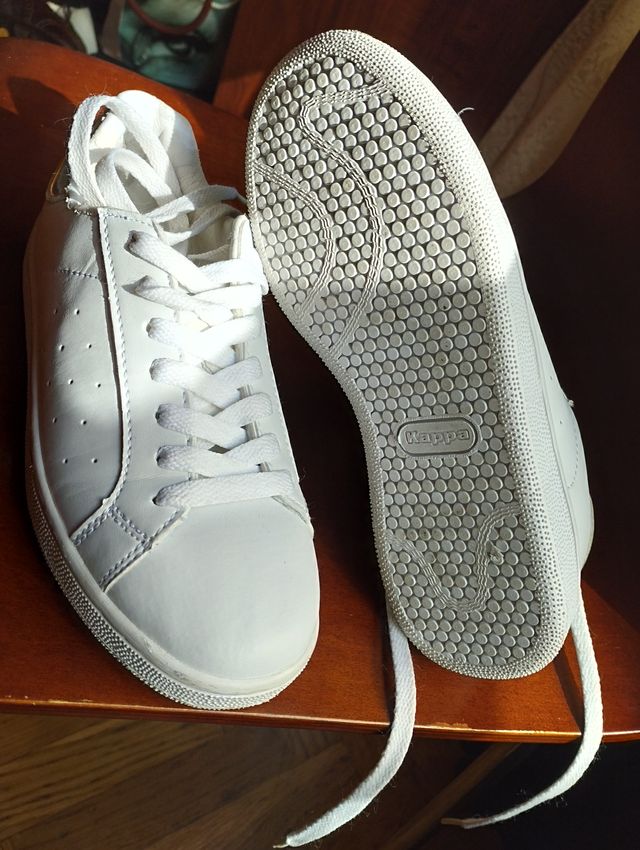 Tenis Kappa Mujer Blancos