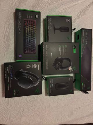 Pack Razer: Teclado, Ratón, Auriculares y Más