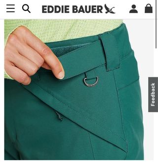 Pantalones de Ski Mujer Eddie Bauer
