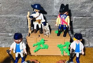 Playmobil tripulación soldados ejército francés 