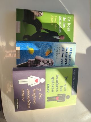 Lote de 3 libros