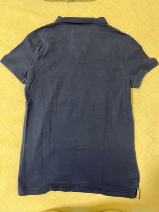 Polo azul hombre 89 Oil Services