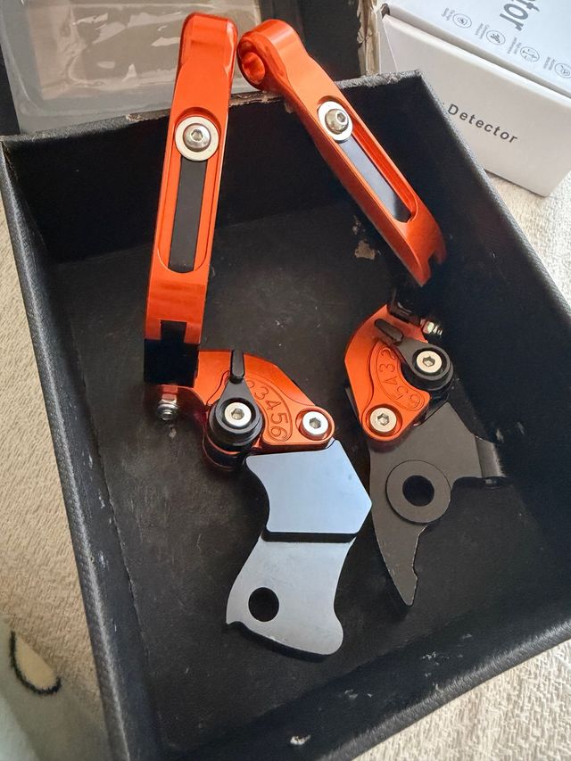 Palancas Freno Embrague Naranja