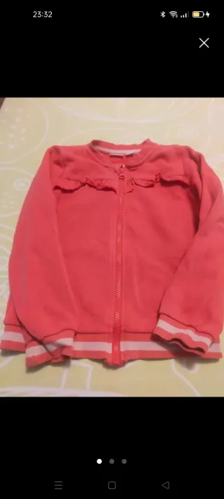 Sudadera coral 4-6 años