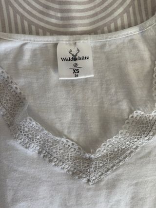 Camiseta Wildfox Blanca Talla XS
