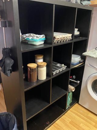 Estantería Negra Ikea kallax