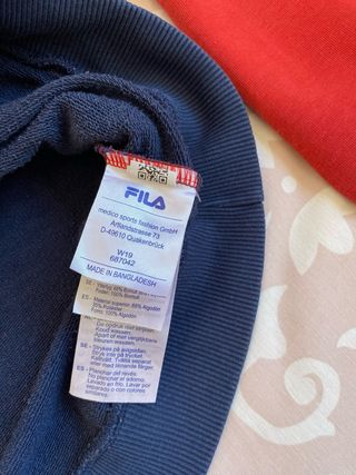 Sudadera con capucha Fila