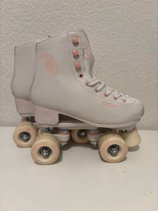 Patines + protecciones + funda talla 35