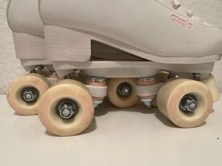 Patines + protecciones + funda talla 35