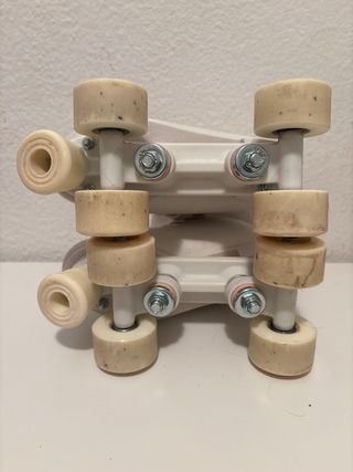 Patines + protecciones + funda talla 35