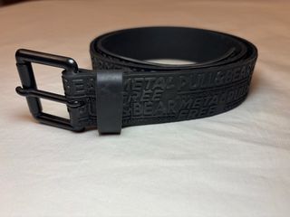 Cinturón Pull&Bear Goma Negro