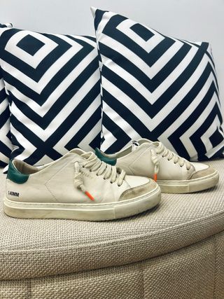 Axel Arigato Zapatillas Blancas y Verdes. Ed Limit