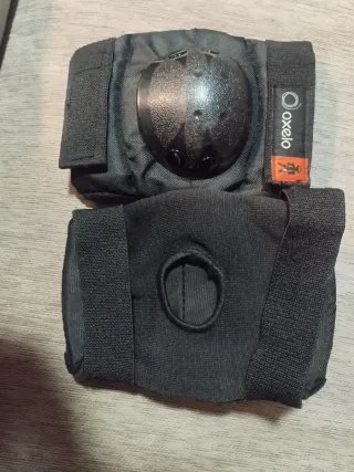 Protecciones Oxelo Talla 1 Patinaje Negro