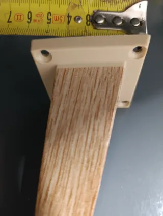 Patas de plástico para mueble (Set de 4)