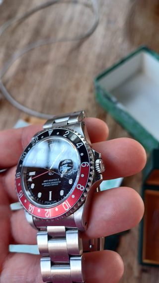 Rolex GMT Master II Coke 16710 Full Set