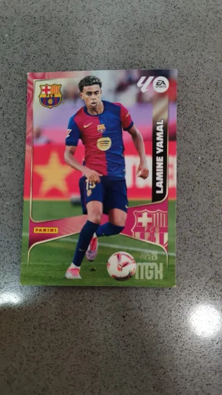 Cromo Lamine Yamal FC Barcelona EA Sports