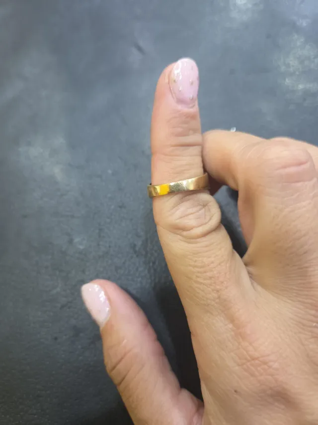 Anillo Sello Oro 18k Herradura Caballo