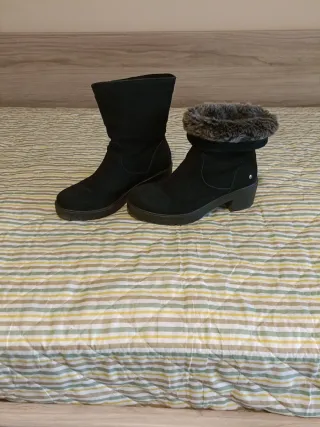 Botas serraje con pelo Talla 38