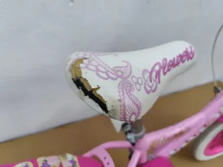 Bicicleta niña Barbie 