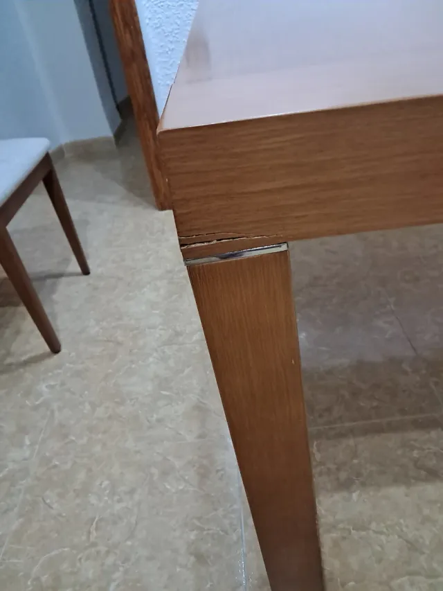 Mesa de comedor extensible