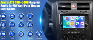 Pantalla VW Grupo Android GPS