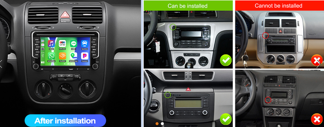 Pantalla VW Grupo Android GPS