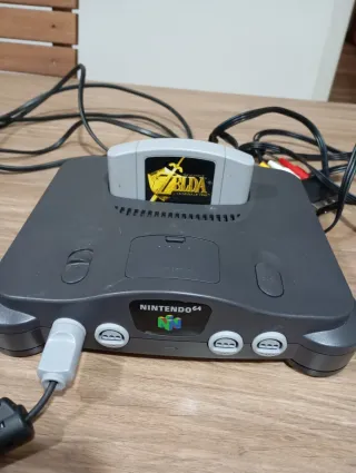 Nintendo 64 Grey con Zelda