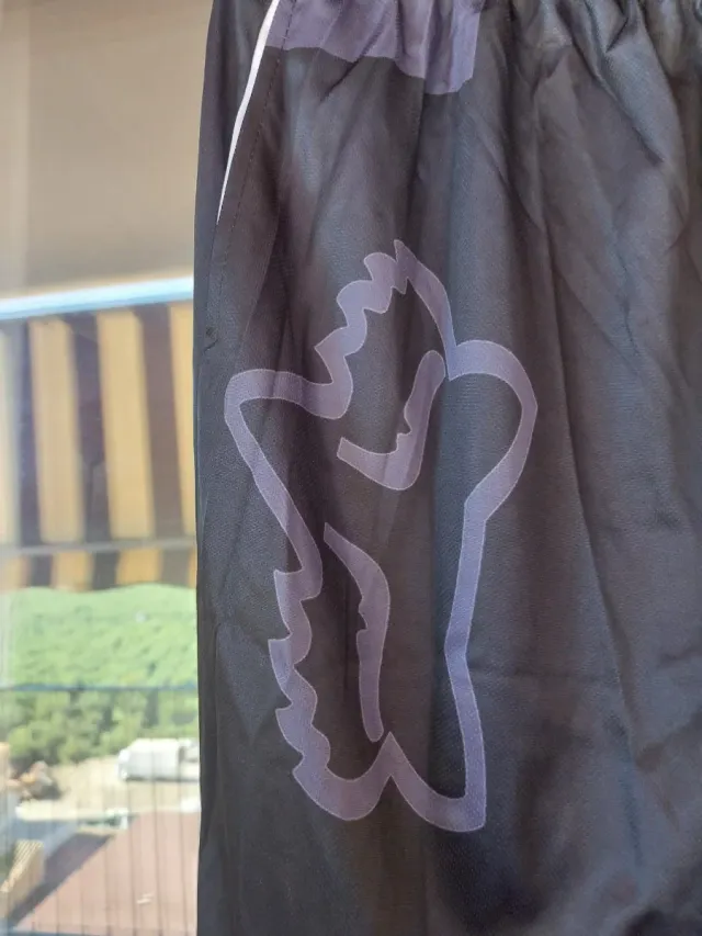 Pantalón chándal hombre Fox negro/gris