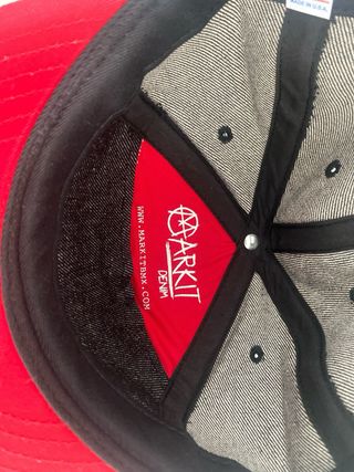 Gorra Markit BMX Negra/Gris Nueva