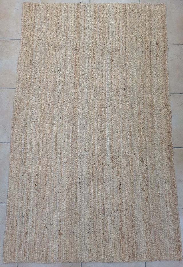 Tappeto in juta beige