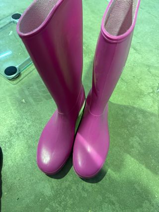 Botas de Agua Dunlop Unisex Niños Rosa 

