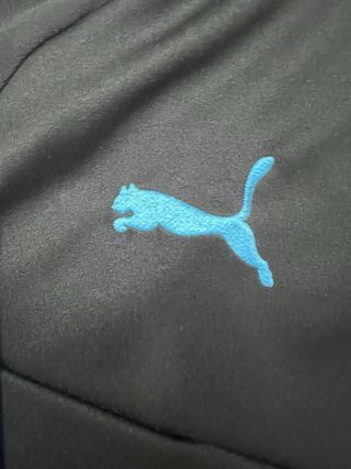 Chándal Olympique de Marsella Puma Negro/Azul