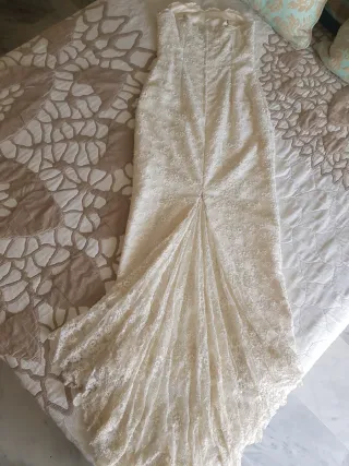Vestido de Novia Palabra de Honor con Bolero y Col