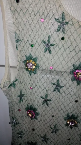 Top pedrería Zara Talla L