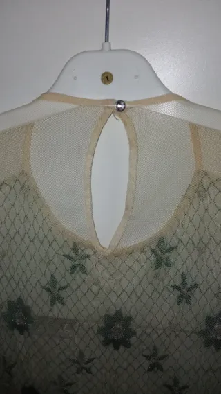 Top pedrería Zara Talla L